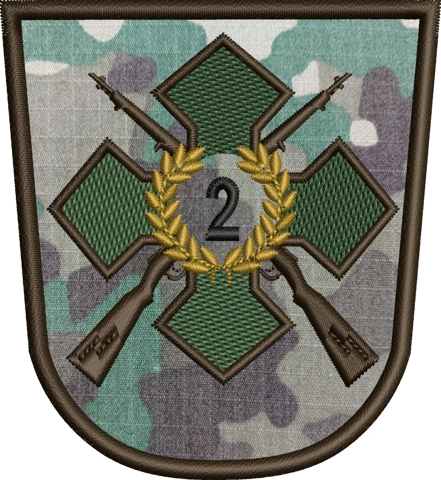 EMBLEMA - Divizia 2 Infanterie Getica  COMBAT NEW